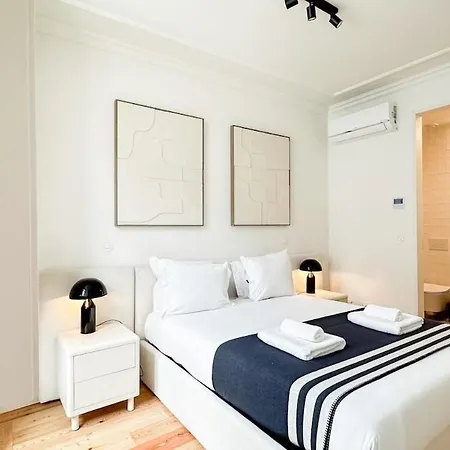 Apartman Elegant 1br Near Praca Comercio W/ Elevator And Ac *